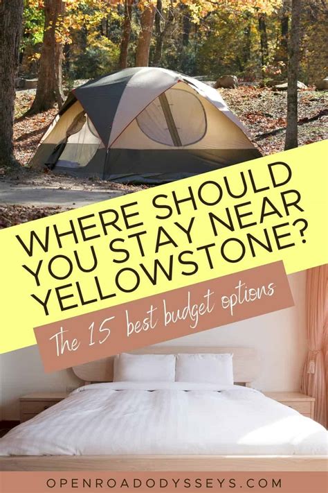 yellowstone cheap lodging